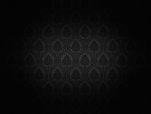 black and gray mandala pattern HD wallpaper