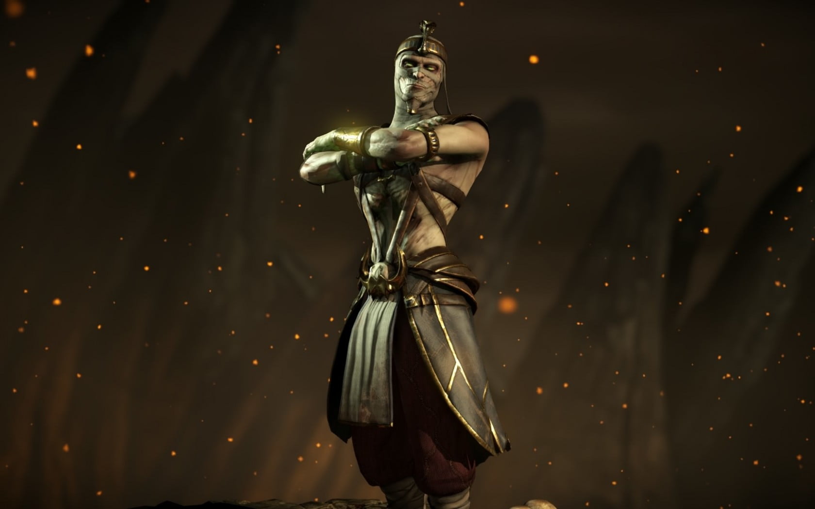 Mortal Kombat X character digital wallpaper