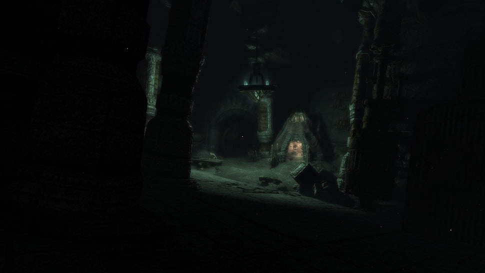 dark, underground HD wallpaper