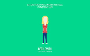 Beth Smith illustration HD wallpaper