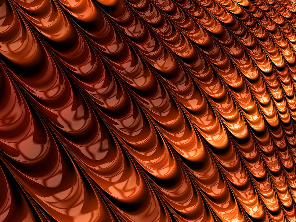 brown digital wallpaper, Patterns, Shapes, Surface HD wallpaper