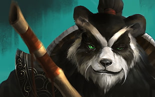 Word of Warcraft Mist of Pandamonium illustration HD wallpaper