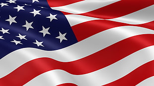 U.S.A. flag illustration