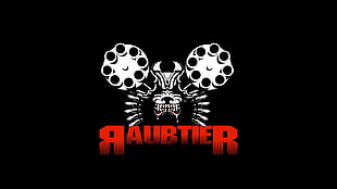 Raubtier logo wallpaper, Raubtier, music, Swedish, metal music HD wallpaper