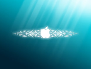 Apple logo e-poster HD wallpaper