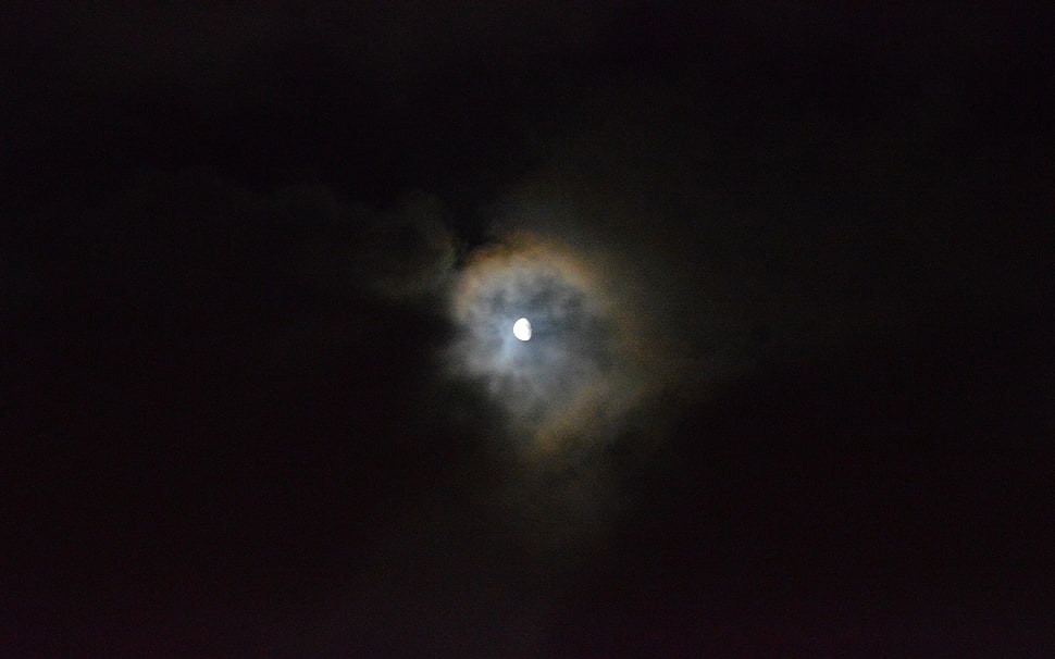moonlight, night, Moon, dark HD wallpaper