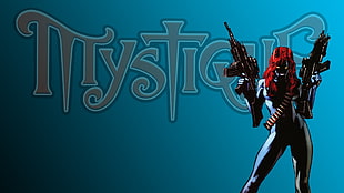 Mystique digital wallpaper, comics, Mystique, superheroines, X-Men HD wallpaper