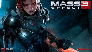 Mass 3 Effect digital wallpaper