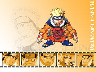 photo of Uzumaki Naruto digital wallpaper