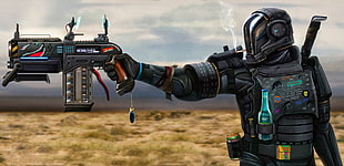 male character, Last Man Standing: Killbook of a Bounty Hunter, futuristic, science fiction HD wallpaper