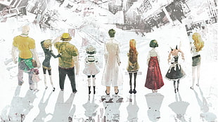 anime characters wallpaper, Steins;Gate, anime