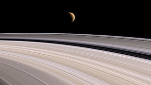 ring of Saturn, space, Saturn, planet