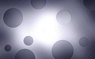 gray and white abstract painting