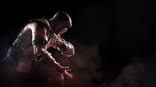 Scorpion from Mortal Kombat HD wallpaper
