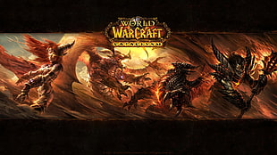 World Warcraft Catalysm digital wallpaper, Blizzard Entertainment, Warcraft,  World of Warcraft, Deathwing