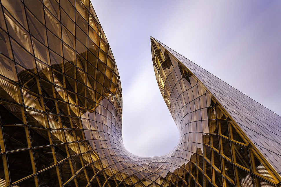 brown and white ceramic vase, architecture HD wallpaper