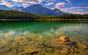 Banff National Park, Canada, mountains, lake, Canada, nature HD wallpaper