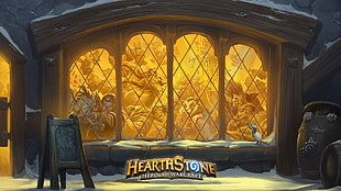 Heartstone game poster, Blizzard Entertainment, Hearthstone