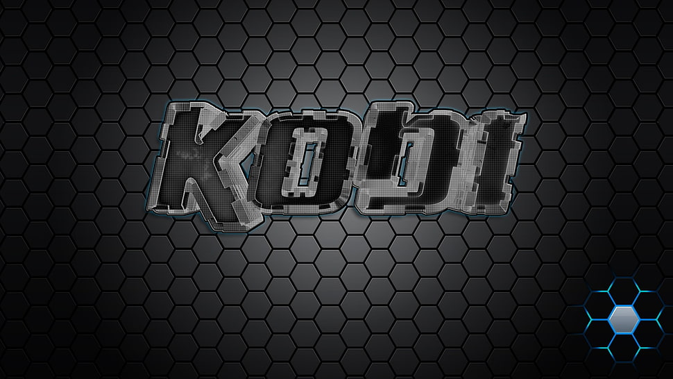Koni logo, Kodi, XBMC, digital art HD wallpaper