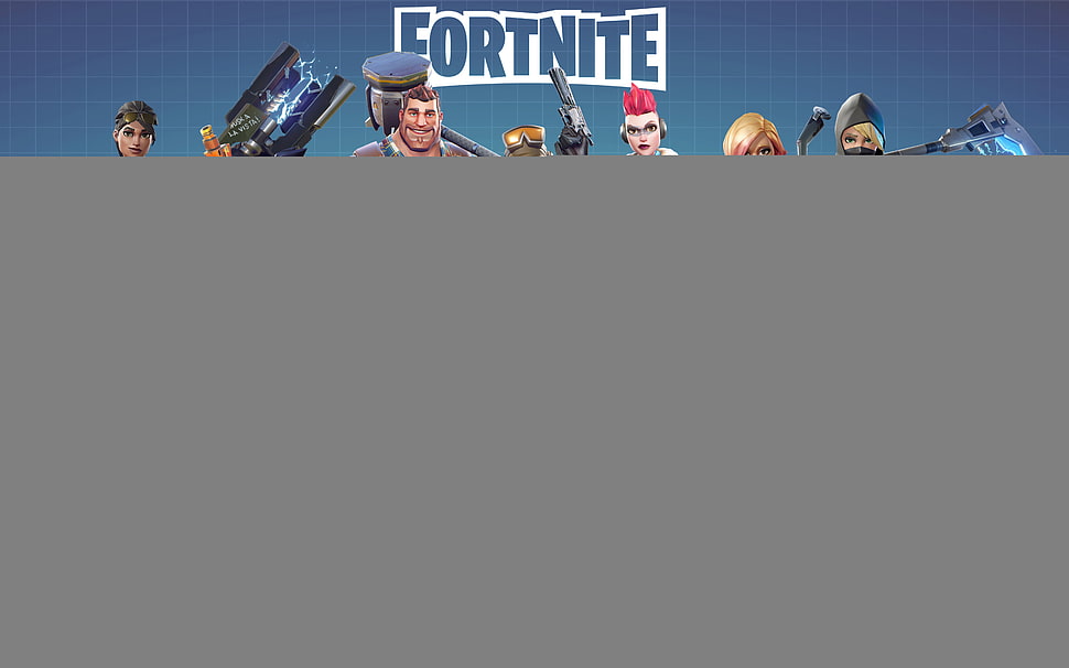 Fortnite game application HD wallpaper