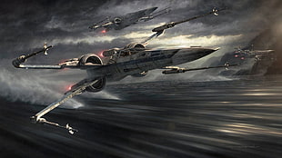 Star Wars X-Wing Fighter wallpaper HD wallpaper