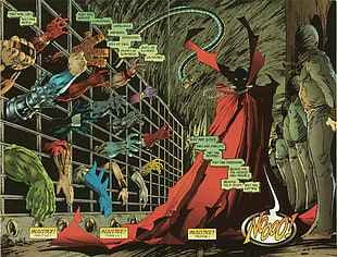 Marvel Spawn comic, Marvel Comics, Spawn, comic books, hands