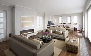 photo of living room set