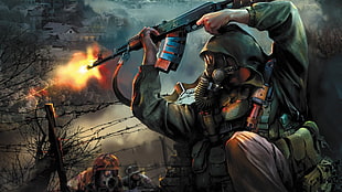 game digital wallpaper, S.T.A.L.K.E.R., apocalyptic, video games HD wallpaper