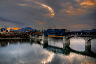 stractural photography of bridge, ross bridge HD wallpaper