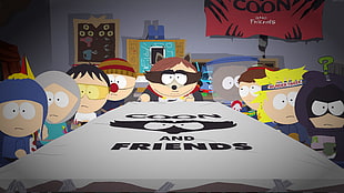 Coon & Friends show HD wallpaper