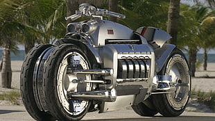 gray future motorcycle, Dodge, Tomahawk, Dodge Tomahawk, vehicle