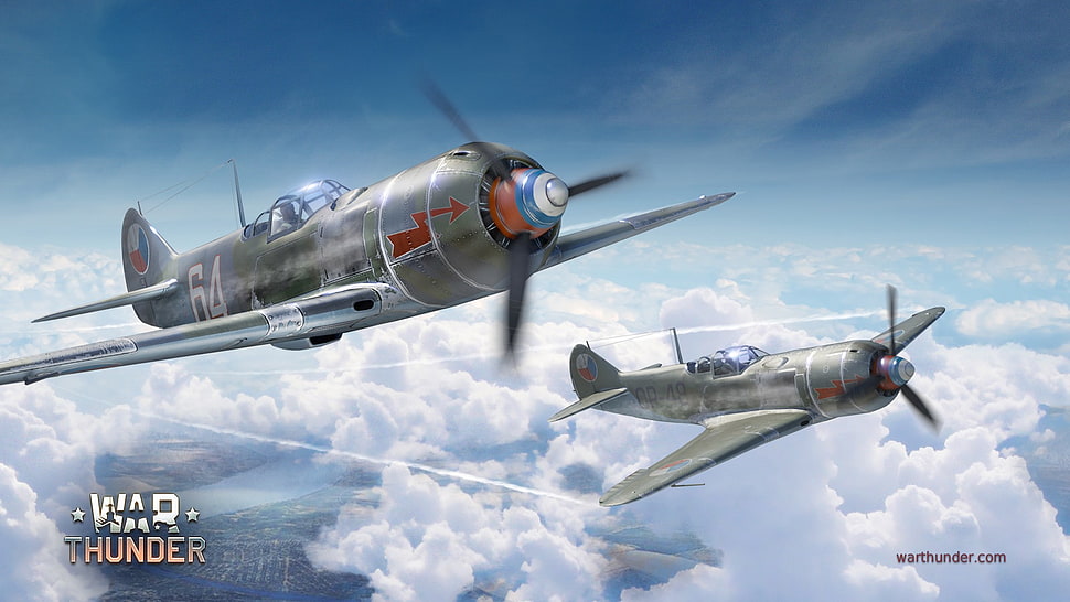 War Thunder wallpaper, War Thunder, airplane, Gaijin Entertainment, video games HD wallpaper