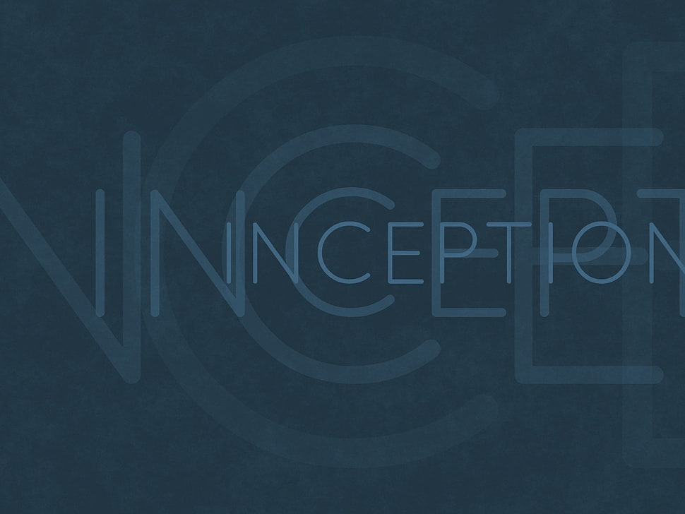 black and gray car steering wheel, Inception, typography HD wallpaper