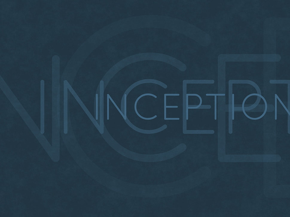 black and gray car steering wheel, Inception, typography HD wallpaper