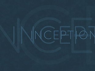 black and gray car steering wheel, Inception, typography