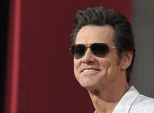 Jim Carrey smiling