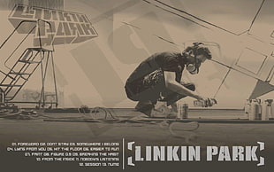 Linkin park digital wallpaper