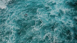 blue ocean water, nature, water, swimming, sea HD wallpaper