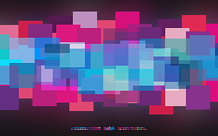 abstract, square