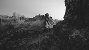 mountain alps, landscape