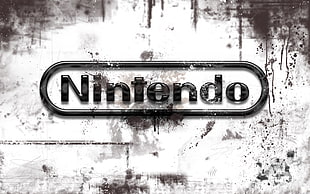 Nintendo logo illustration HD wallpaper