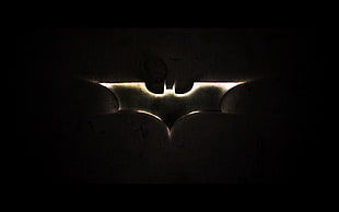 Batman logo, Batman Begins HD wallpaper