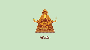 The Dude logo HD wallpaper