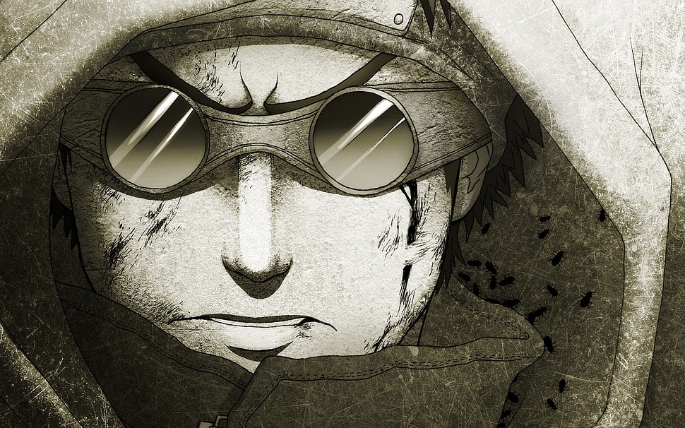 Naruto Shippuden character, anime, Naruto Shippuuden, Aburame Shino HD wallpaper