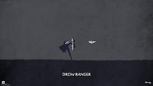 Drow Ranger Dota 2 HD wallpaper