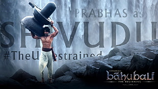 Prabhas as Shivudu digital wallpaper, Baahubali