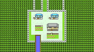 Pokemon game application screenshot, Pokemon First Generation, Pokémon, retro games, video games HD wallpaper