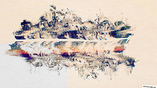 glitch art, abstract HD wallpaper