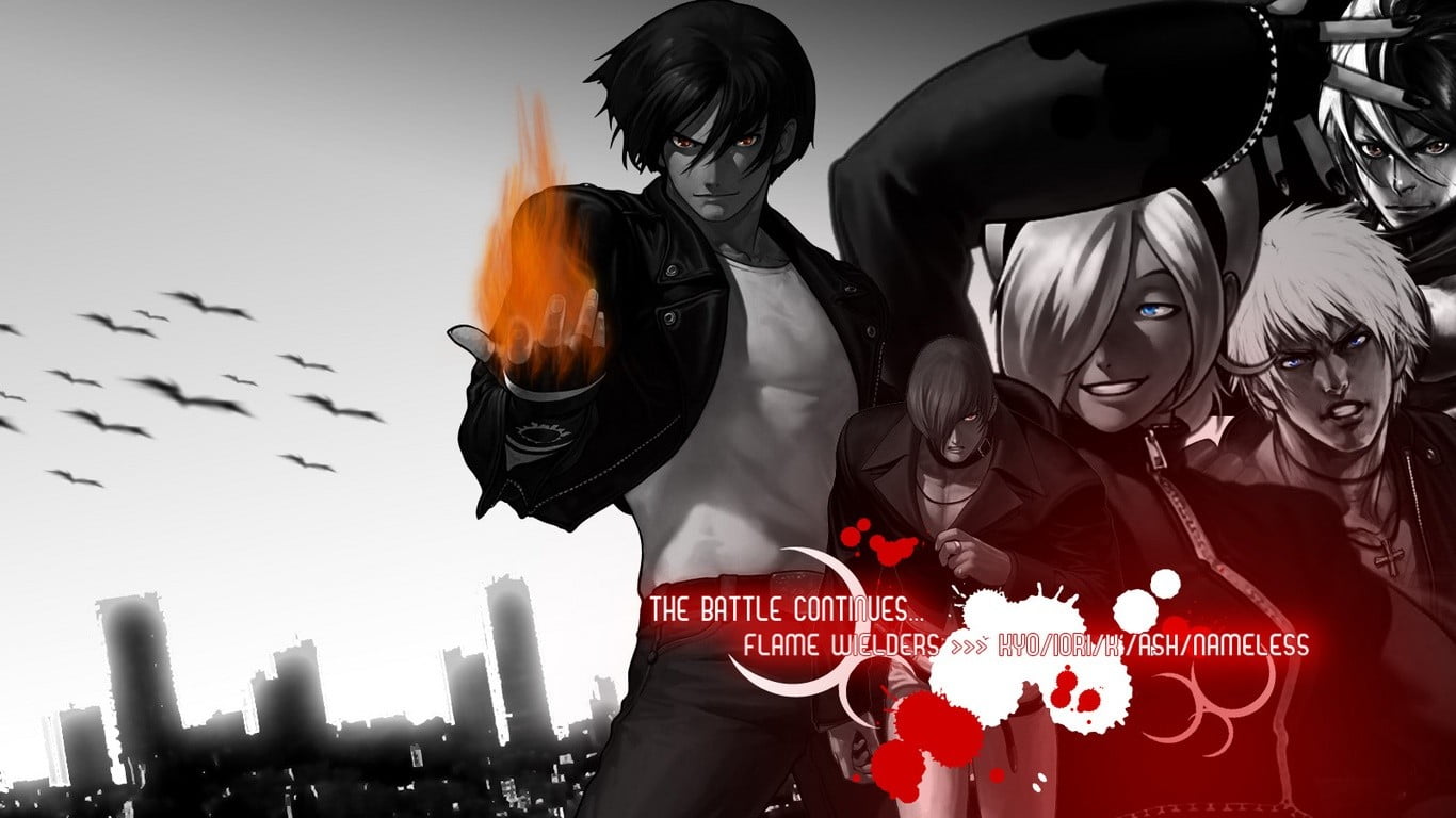 Online Crop King Of Fighters Poster King Of Fighters Hd Wallpaper 