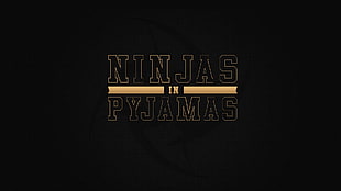 Ninjas in Pyjamas logo, Ninjas In Pyjamas, Counter-Strike, Counter-Strike: Global Offensive, video games HD wallpaper